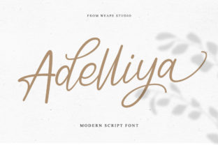 Adelliya Script: A Premium Handwritten Typeface for Elegant Branding