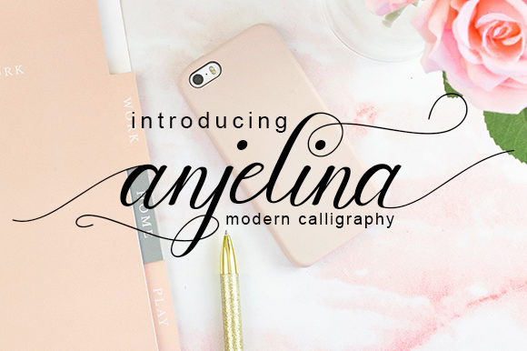 Anjelina Font: A Modern Handwritten Typeface for Branding