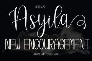 Asyila Duo: A Striking Script Font for Digital Creativity