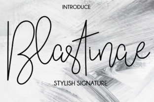 Blastinae: A Playful Handwritten Font for Editorial Design