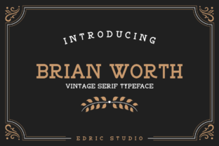 Brian Worth Font Review and Free Download