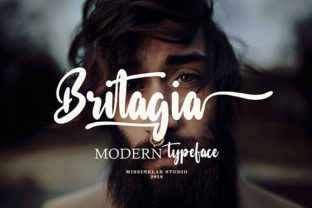 Britagia: A Handwritten Font for Thoughtful Editorial Design