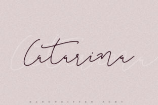 Catarina Handwritten Font for Professional Branding