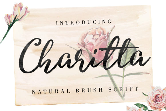 Charitta: The Handwritten Typeface for Authentic Brand Identity