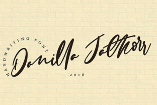 Danilla Jathorr: A Script Font That Elevates Editorial Design