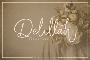 Delillah: A Handwritten Font That Elevates Branding with Authentic Charm