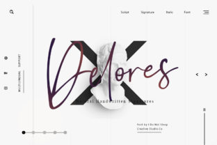 Delores: The Handwritten Typeface for Authentic Branding