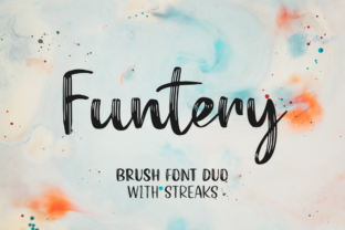 Funtery Duo: A Bold and Dreamy Handwritten Font for Editorial Design