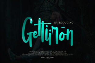 Gettiiron: A Timeless Handwritten Font for Digital Design