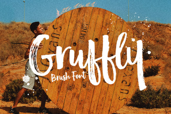 Gruffly: A Bold Handwritten Font for Creative Projects