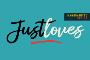 Justloves: The Handwritten Font for Engaging Editorial Design