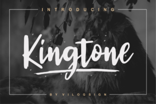 Kingtone: The Bold Handwritten Font for Urban Campaigns