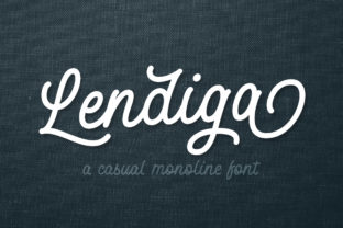 Lendiga: The Charming Handwritten Typeface for Editorial Design