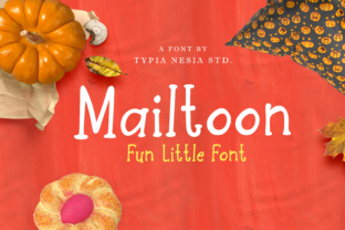 Mailtoon: The Whimsical Sans Serif Typeface for Creative Branding