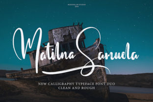 Matilna Samuela: A Handwritten Font That Elevates Handmade Creations