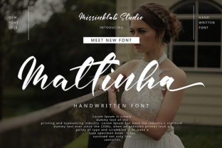 Mattinha Font: A Delicate Script for Elegant Designs