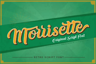 Morrisette: The Bold Vintage Font for Retro Crafts