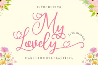 My Lovely Font for Romantic Handmade Creations