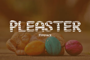 Pleaster: The Cheerful Display Font for Creative Projects