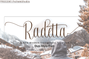 Radetta: A Striking Handwritten Typeface for Editorial Design