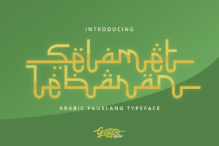 Selamet Lebaran Font for Bold and Elegant Editorial Design