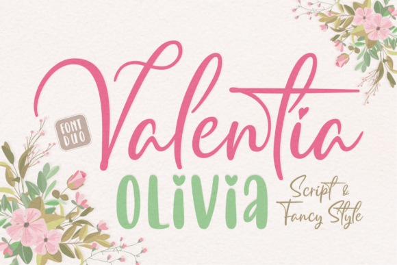 Valentia Olivia: Elevate Your Campaign with a Charming Script Font