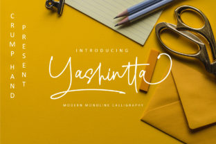 Yashintta Duo: The Authentic Handwritten Font for Elegant Branding